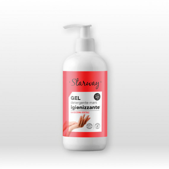 Gel Igienizzante mani con Dispenser (500ml)