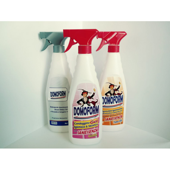 Sgrassatore 750 ml. spray Domoform (3 Varianti)