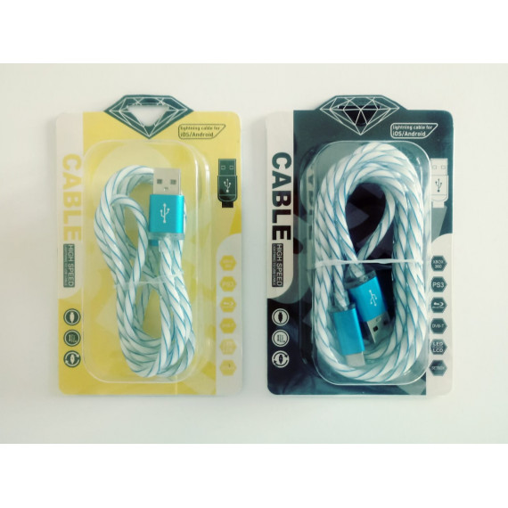 Cavi USB type C con Luci LED 1 metro 2 metri