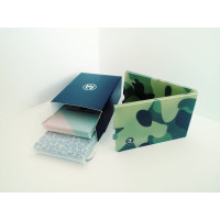 Box Nero da 3 porta mascherine in diversi Set