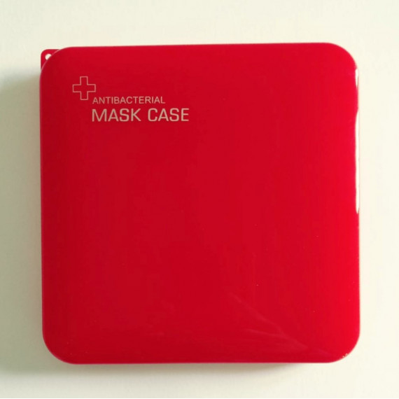 Porta Mascherine Rigido Antibatterico per Mascherine Chirurgiche, KN95 e FFP2
